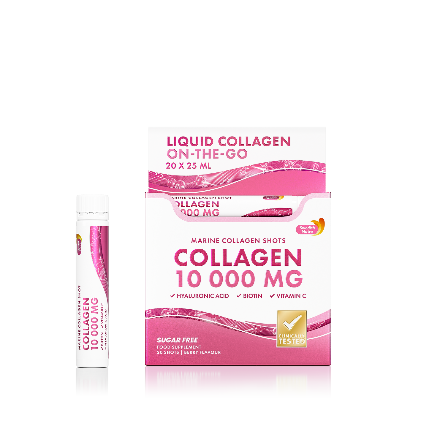 Vloeibare Marine Collageen 10.000mg (20 Shots)