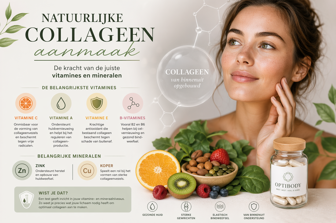Hoe stimuleer je natuurlijke collageen aanmaak? Het begint bij de juiste vitamines
