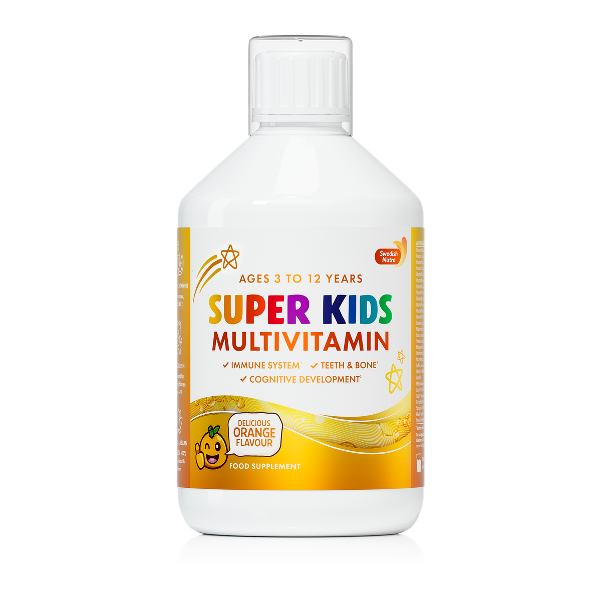 Swedish Nutra Super Kids multivitamine 500 ml
