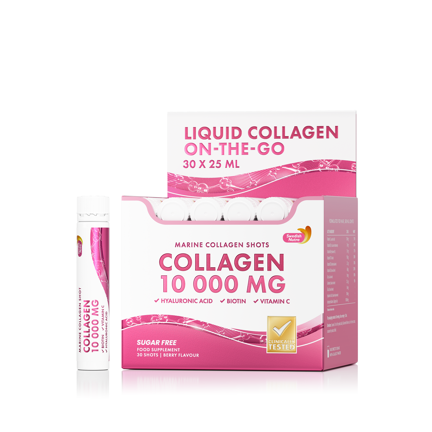 Vloeibare Marine Collageen 10.000mg (30 Shots)