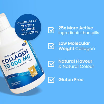 Vloeibaar Collageen 10.000mg (Marine) 500ml