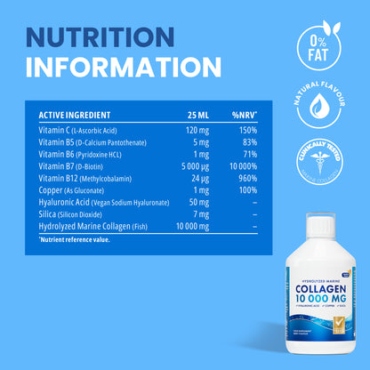 Vloeibaar Collageen 10.000mg (Marine) 500ml
