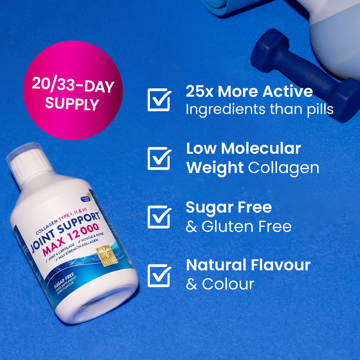 Swedish Nutra Joint Support MAX 500 ml - afbeelding 3