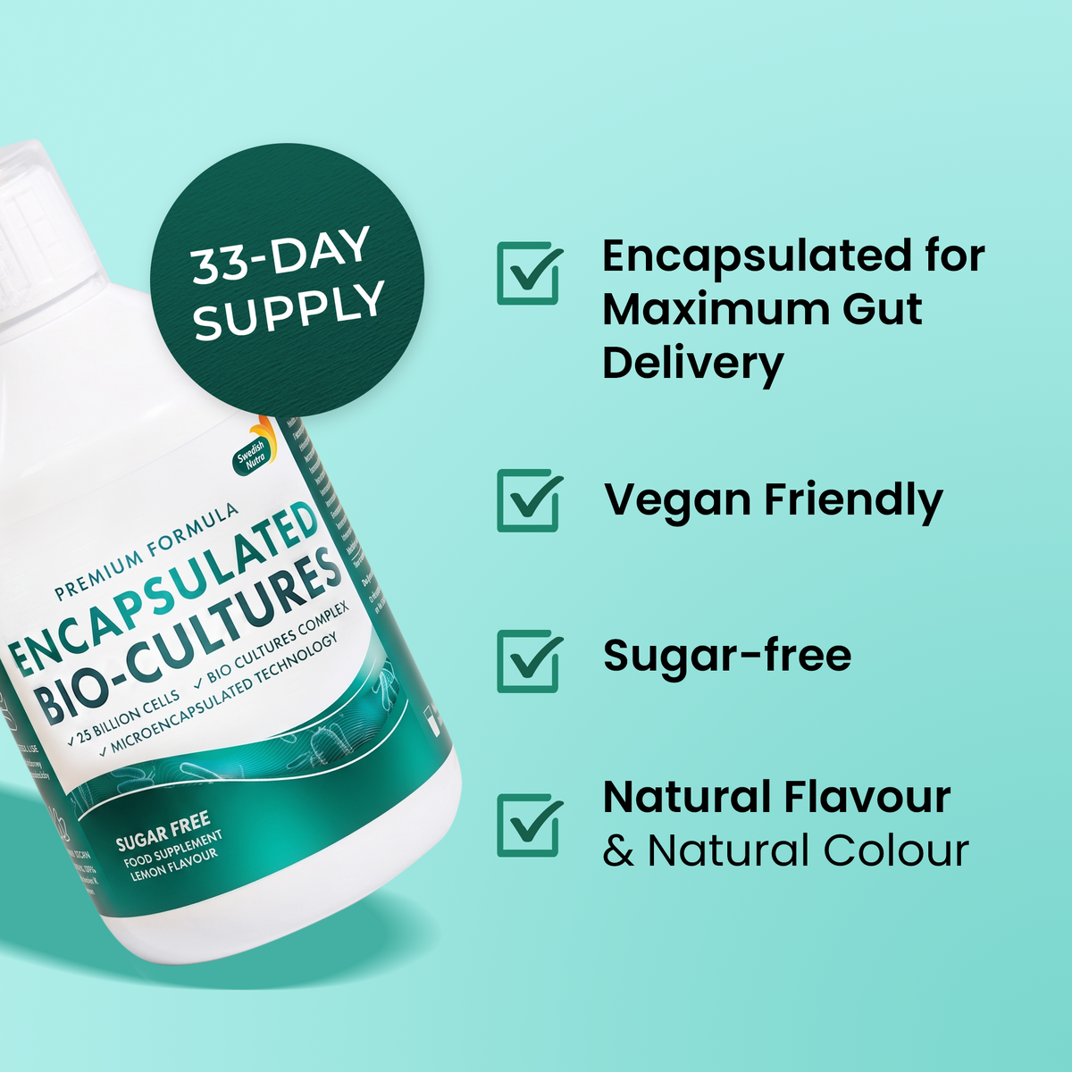 Swedish Nutra Probiotics MAX - afbeelding 2