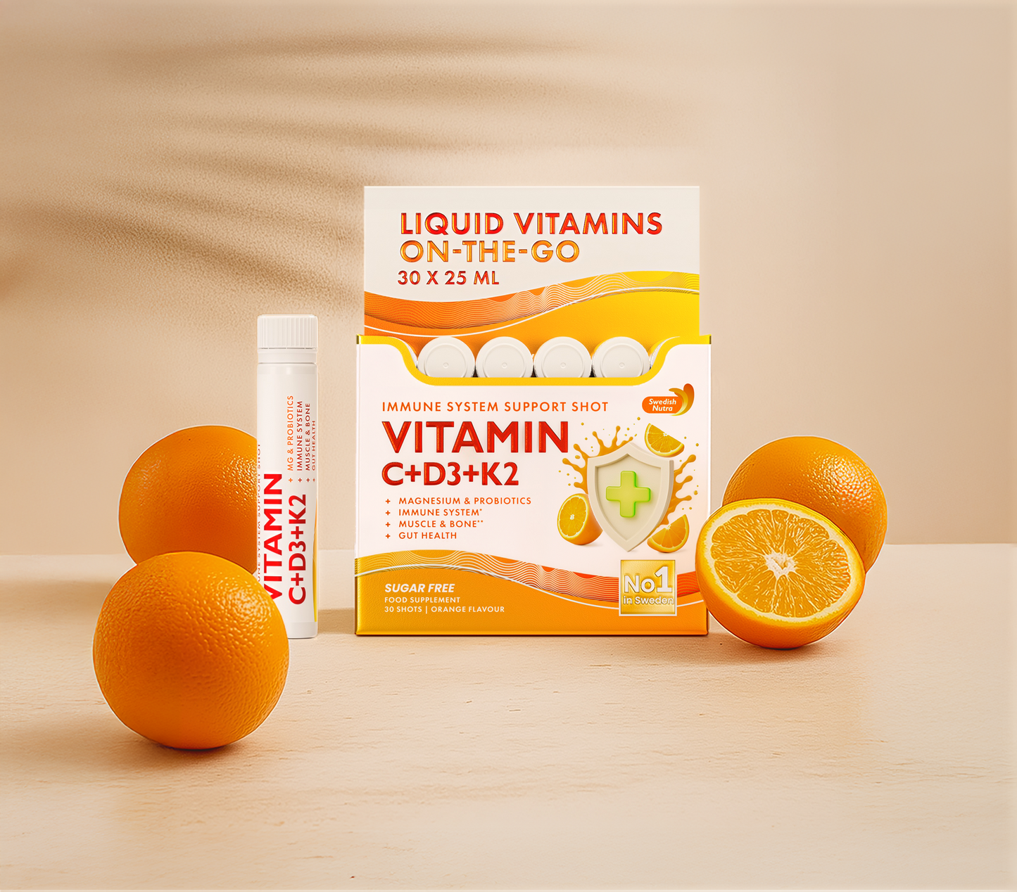 Vitamine C+D3+K2 Boosters