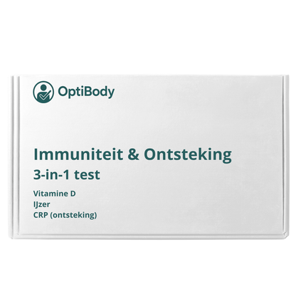 Immuniteit & Onsteking Thuistest, Front Packet