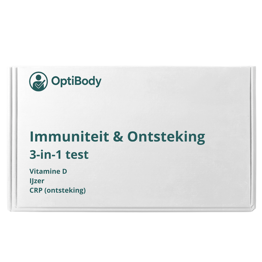Immuniteit & Onsteking Thuistest, Front Packet