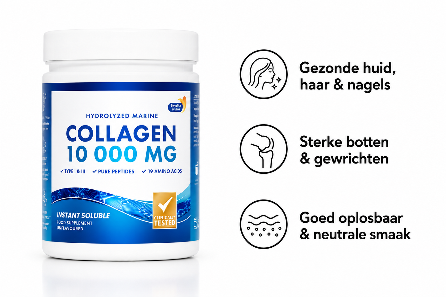 Collageen Poeder 10.000mg (Marine) 300g