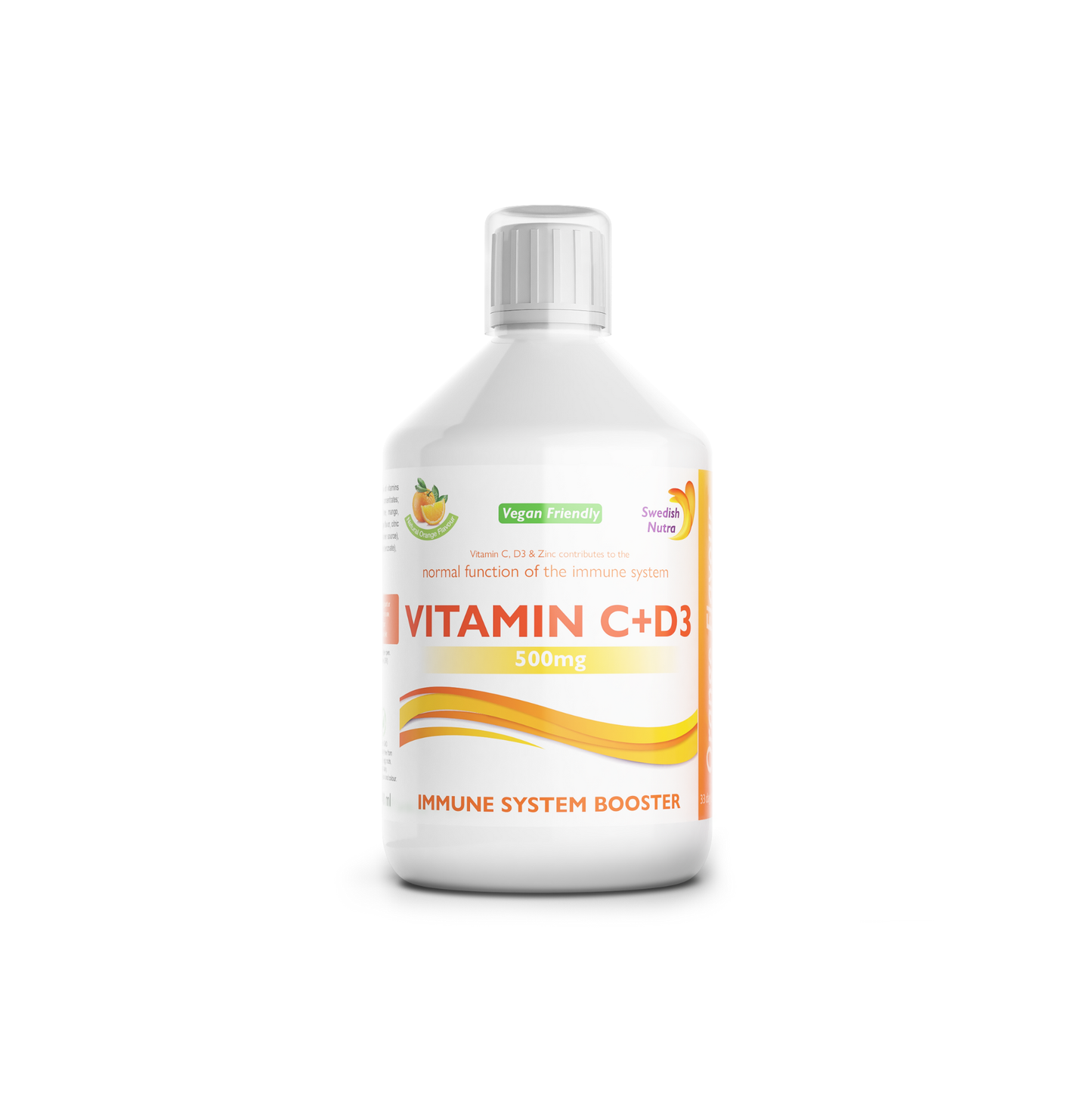 Vitamine C+D3 en Zinc (500ml)